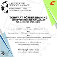 Torwart F&ouml;rdertraining SVN Post 